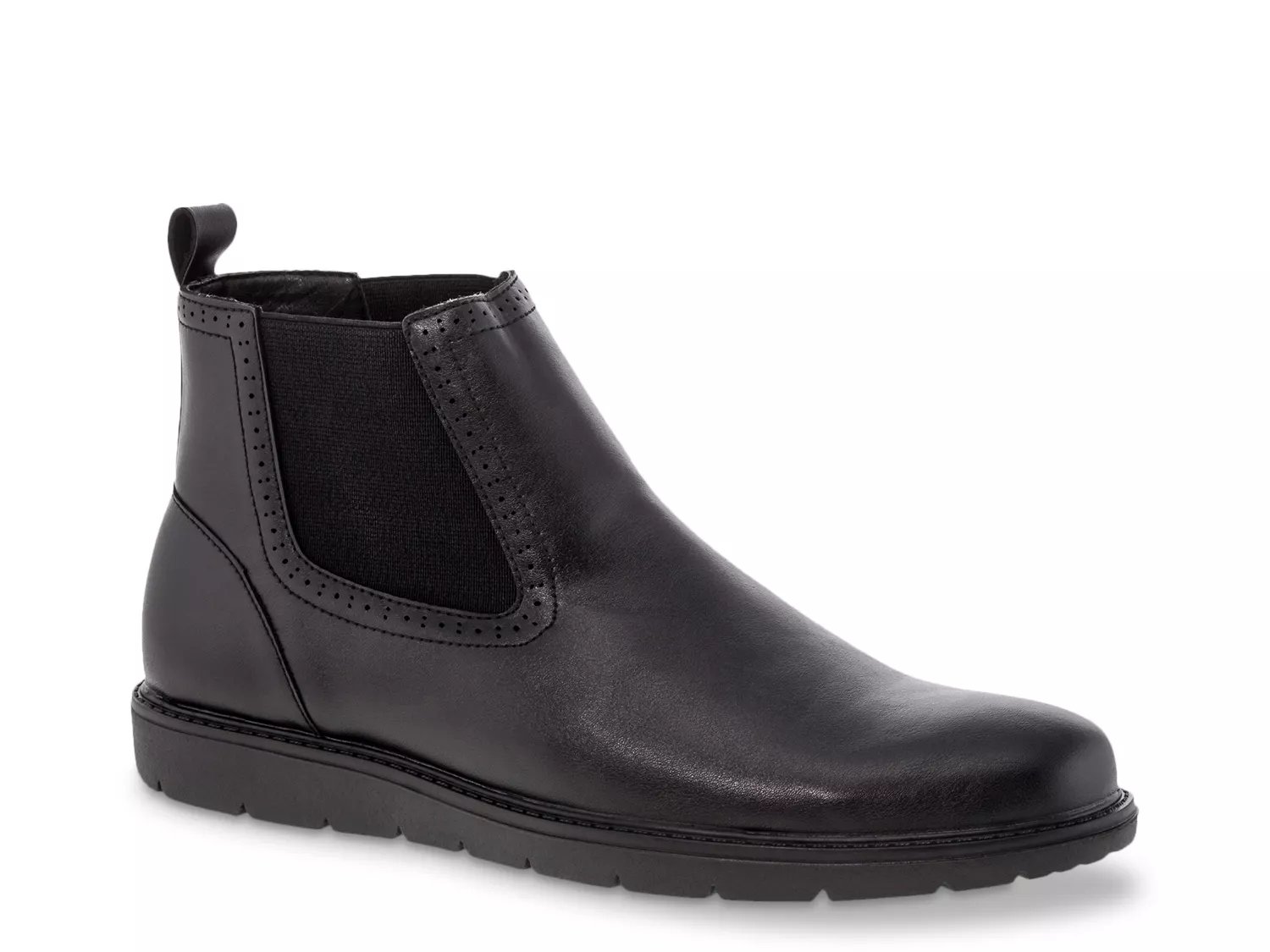 Ike Behar BM1204 Chelsea Boot | Men's | Black | Size 13 | Boots | Lug
