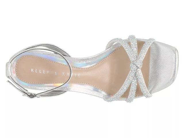 Kelly and katie on sale courtnee sandal silver