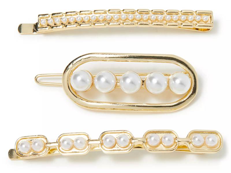 Gold Pearl Designer Hair Clips For Teenage Girls Stylish Gold Hair Clips By  Ins Fashion Kids From Dmxy731465, $5.81