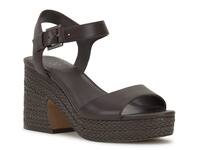 Vince Camuto Ranneli Suede/Leather Espadrille Wedge Sandal - 20775936