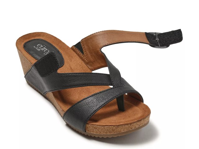 Eurosoft maddie wedge sandal clearance
