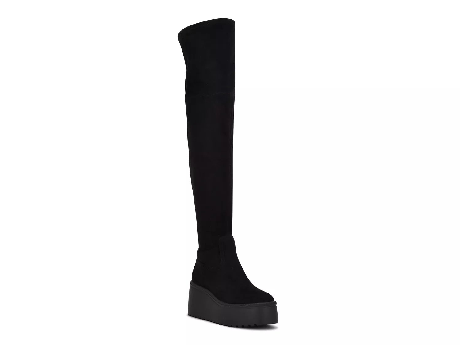 nine west wedge boots