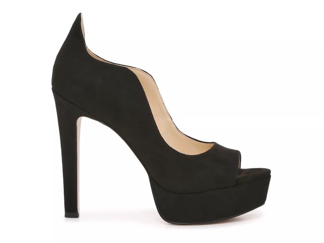 Jessica simpson peep clearance toe platform pump