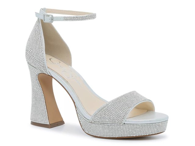 Jessica simpson silver pumps outlet