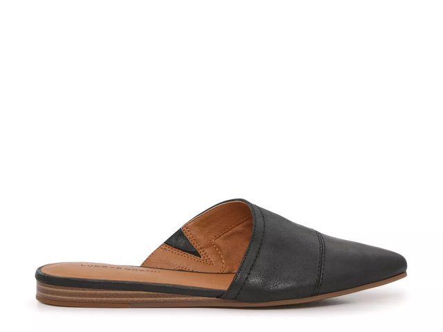 Lucky brand shop leather mules