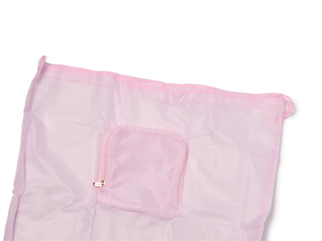 Miamica Pink So Fresh & So Clean Clean Travel Expandable Laundry Bag Drawstring
