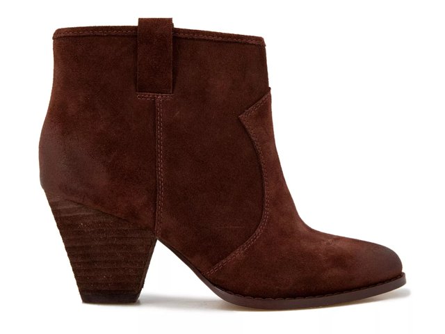 Eloise leather red sole booties top