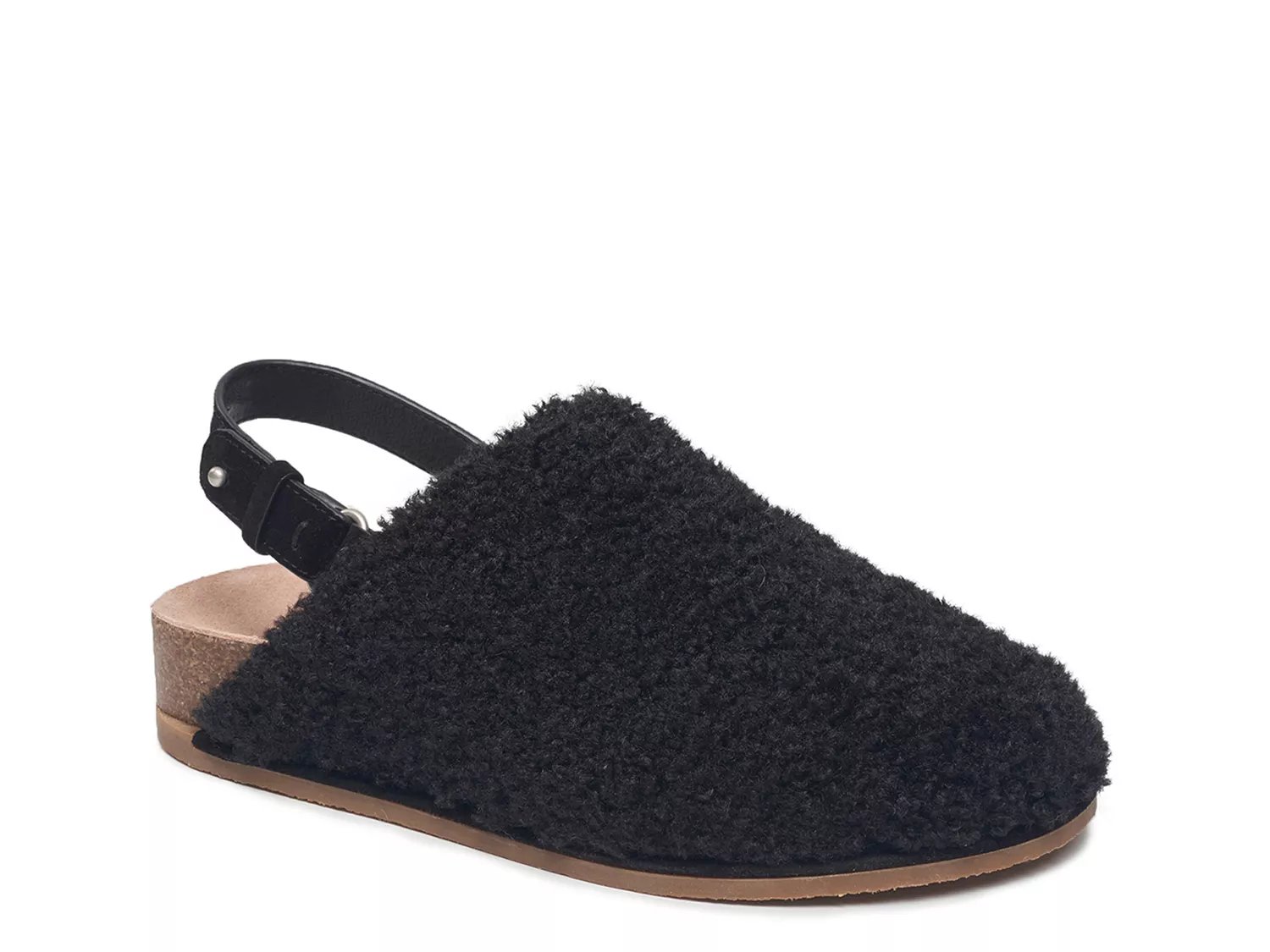 Splendid faux fur online slippers