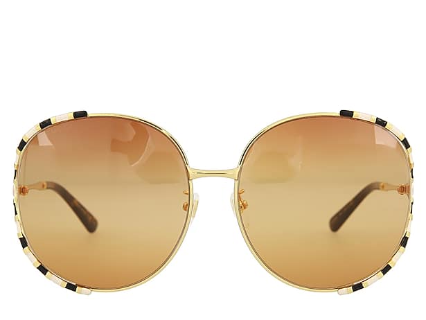 Gucci Square Leaf Oversized Sunglasses - FINAL SALE - Free Shipping | DSW