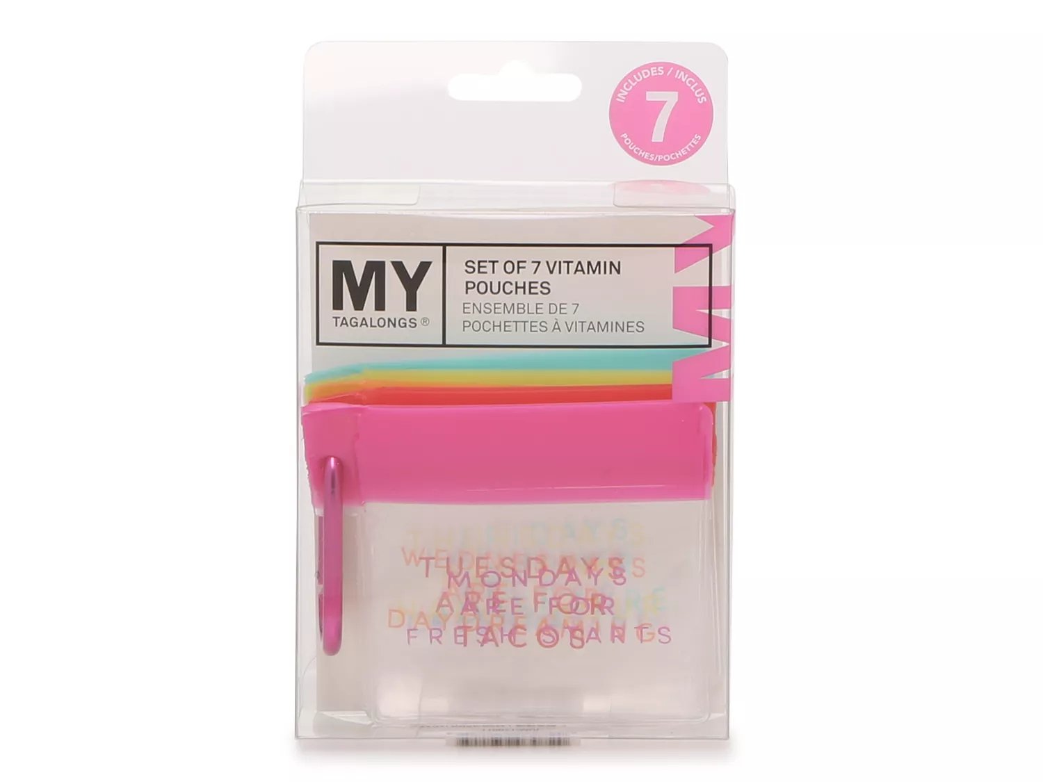 Mytagalongs Vitamin Organizing Pouches - Must Have Definitions