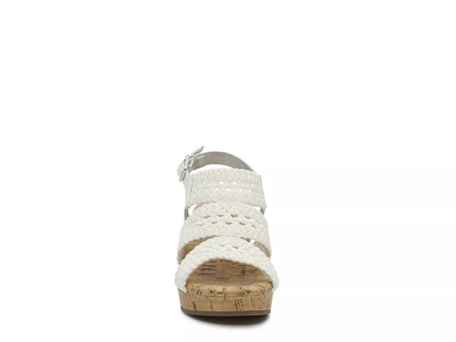 White wedge sandals dsw discount
