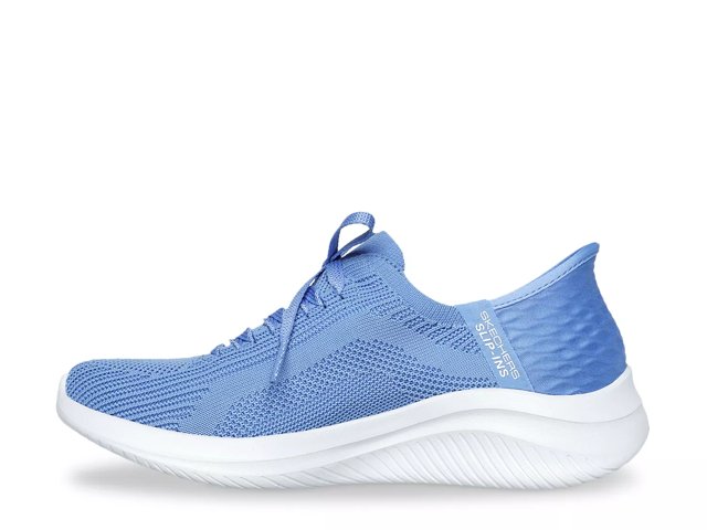 Blue Womens Ultra Flex Slip-ins 3.0 Running Shoe, Skechers