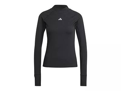 Adidas long sleeve white on sale top