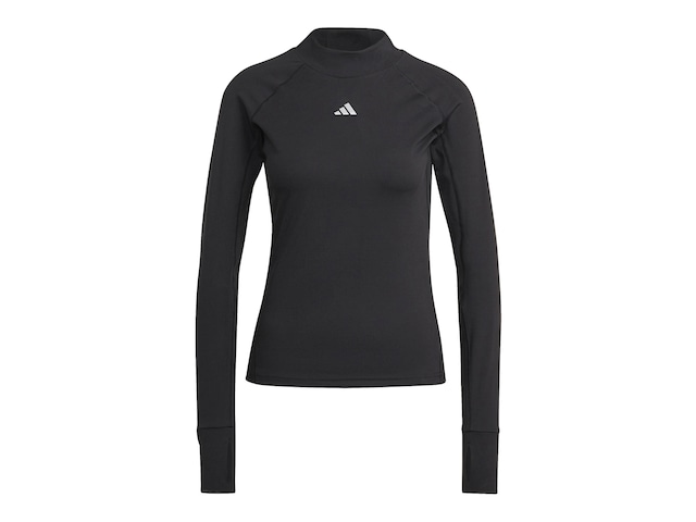 adidas, Tops, Adidas Womens Black Long Sleeve Climalite Ultimate Tee Athletic  Top Small