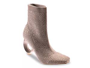 Silver best sale booties dsw