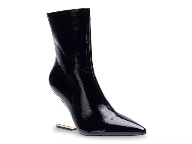 Black booties sale heel dsw