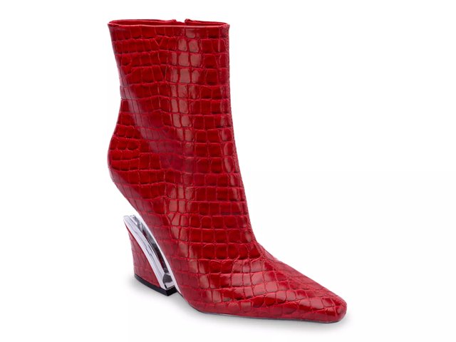 Red booties dsw deals