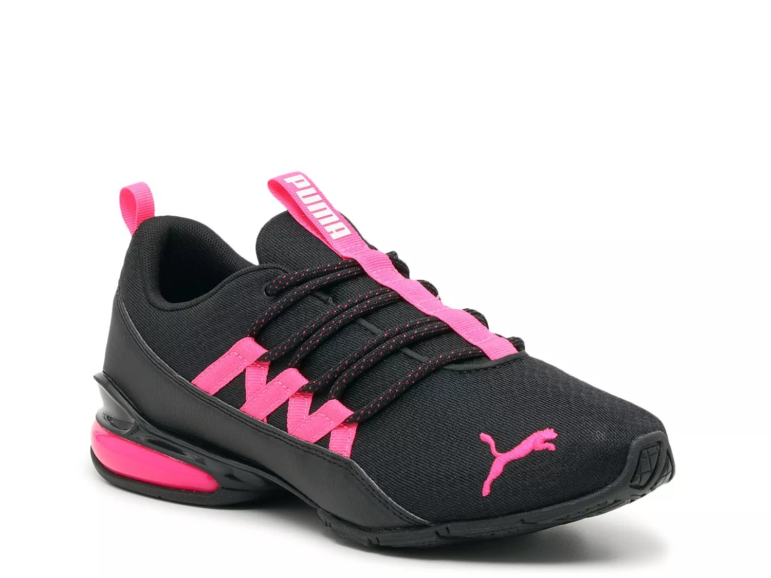 Black and pink clearance pumas