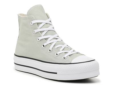 Chuck Taylor All Star Lift Platform Leather Women's High Top Shoe. Converse .com