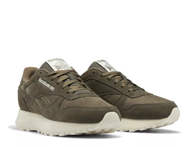 Reebok classic leather femme kaki clearance