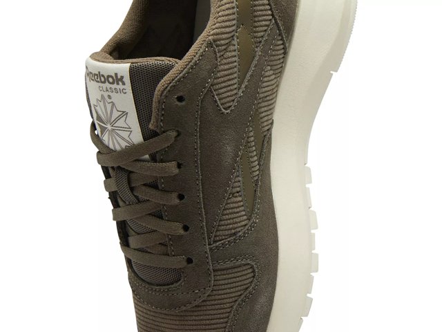 Reebok classic leather femme kaki best sale