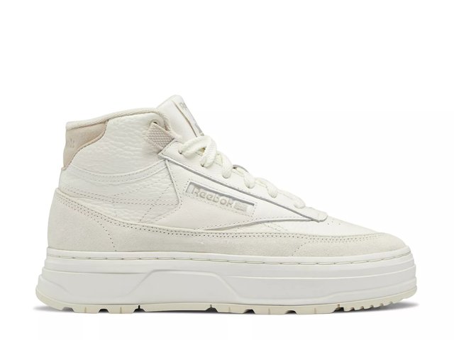 Reebok Club C Geo Mid Heritage Court Sneaker Women #39 s Free Shipping