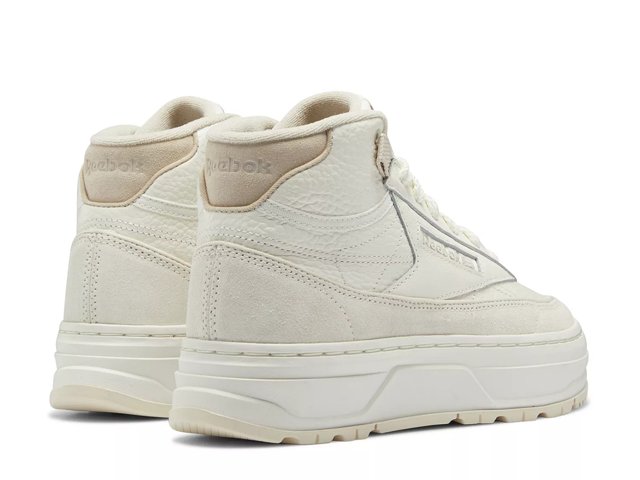Reebok Club C Geo Mid Heritage Court Sneaker Women #39 s Free Shipping