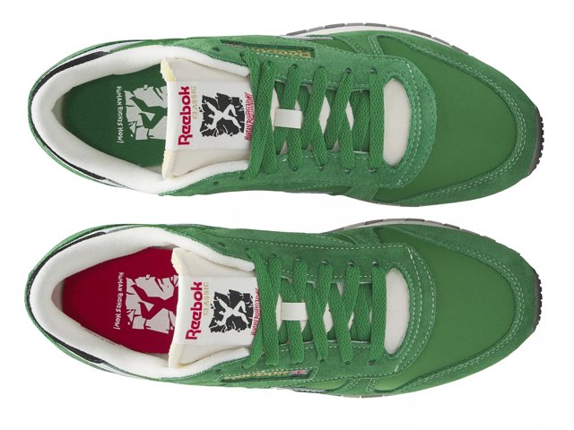 Reebok classic suede uomo verde top