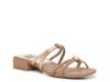 Harli Sandal Beige/Gold Metallic view