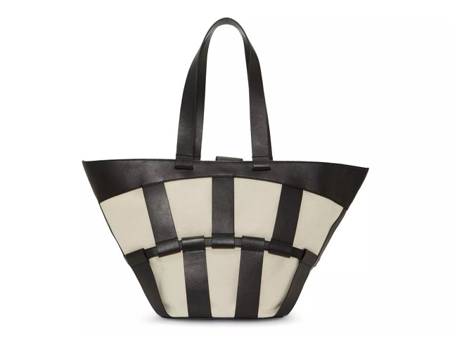 Vince camuto black 2024 and grey tote