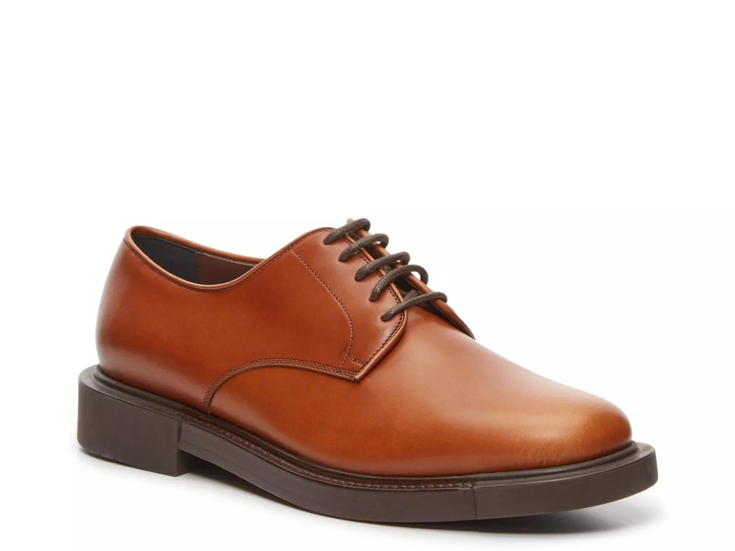 Ferragamo Western-style leather derby shoes - Brown