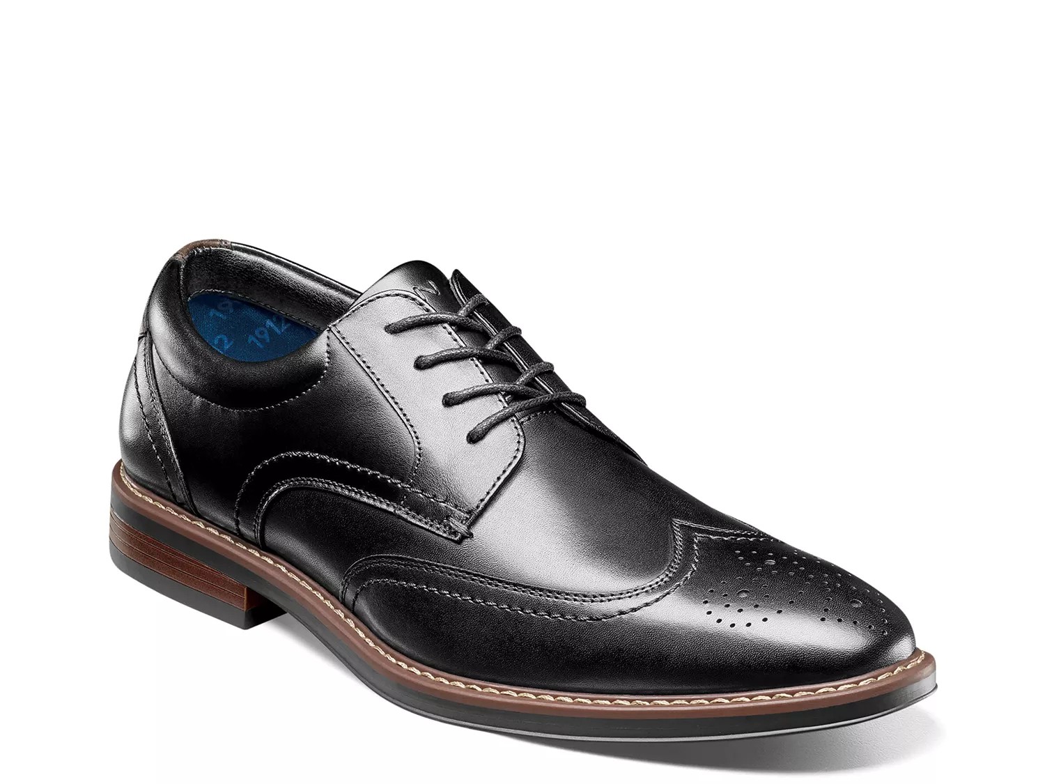 Мужские модельные туфли Nunn Bush Centro Flex Wingtip Oxford