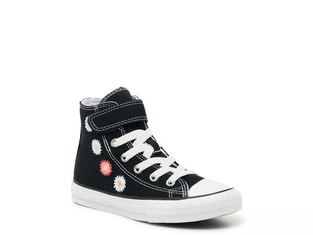 all star shoes for girls black