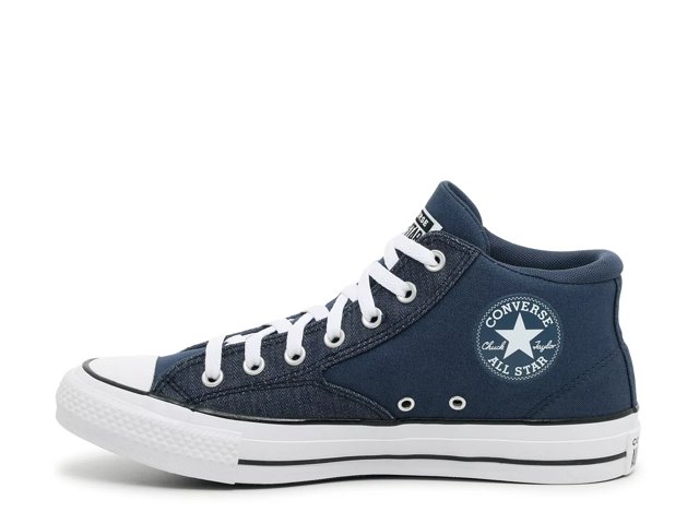 Blue converse mid tops outlet