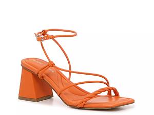 Orange on sale heels dsw