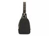 Crown Vintage Guitar Strap Sling Bag | Women's | Black | Size One Size | Handbags | Backpack