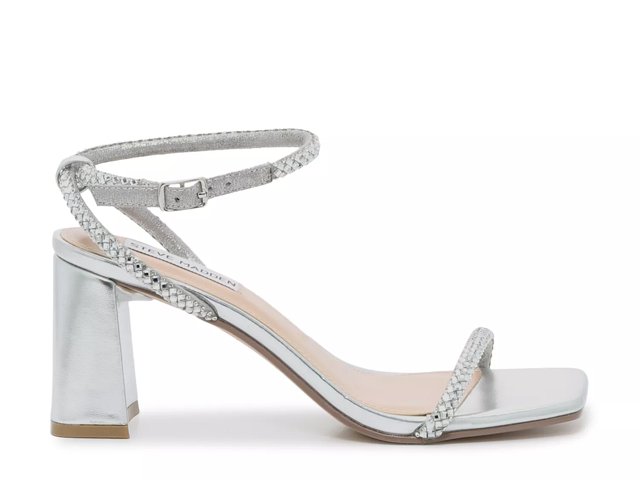 Silver strappy heels dsw sales