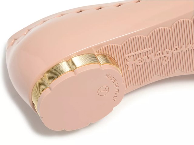 Ferragamo jelly flats top
