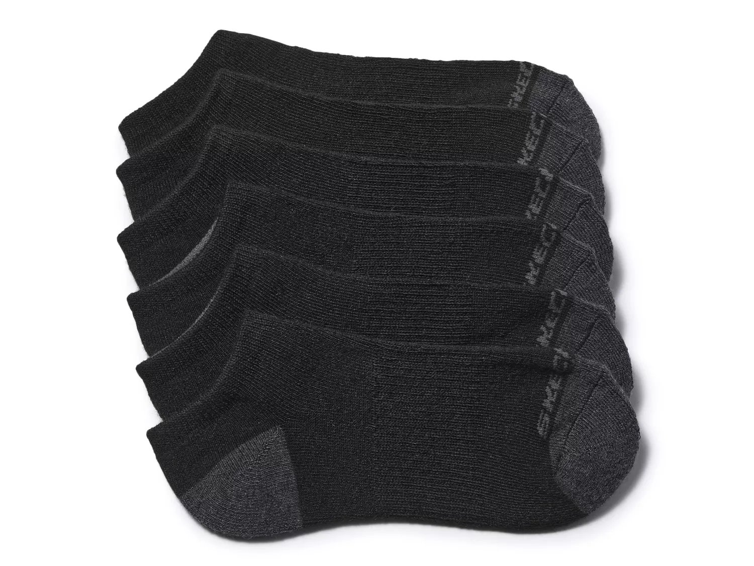 Skechers men's 6-pack athletic hotsell crew sock