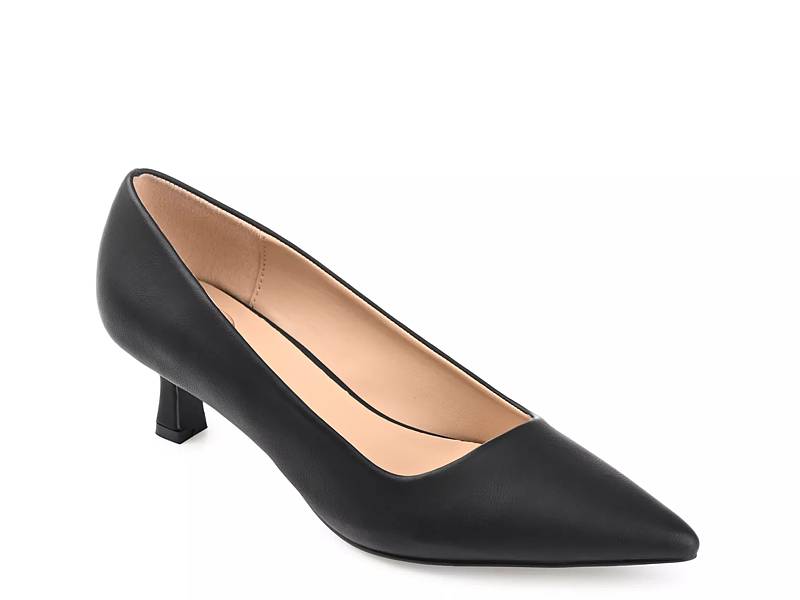 Shop Women s Black Low Heel 1 2 Pumps DSW