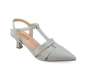 Wide width t deals strap heels