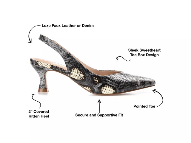 Journee Collection Mikoa Pump Free Shipping DSW