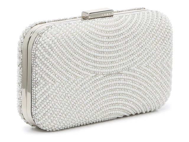 Kelly Katie Imitation Pearl Rhinestone Clutch