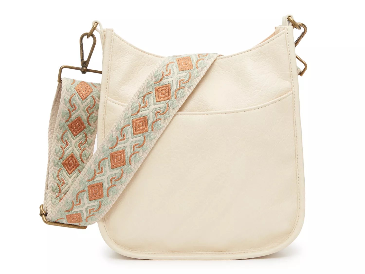 NEW Geometric Crossbody Bag w/Interchangeable Straps