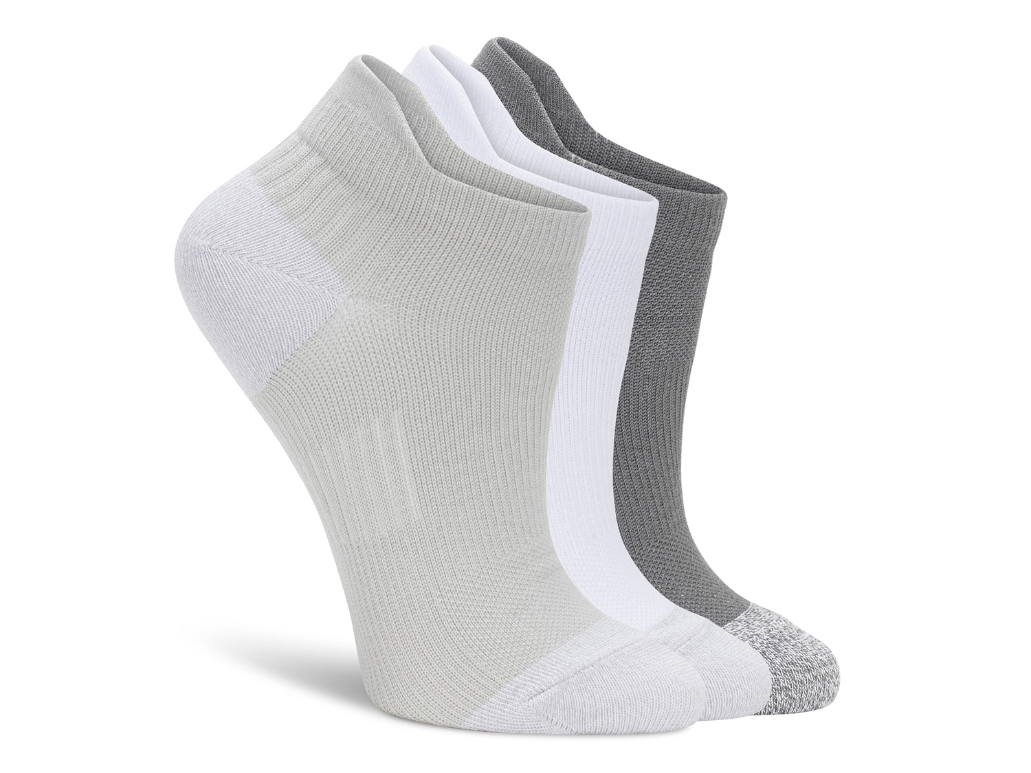 Powder Tab Women's No Show Socks - 3 Pack