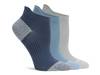 Powder Tab Women's No Show Socks - 3 Pack Blue/Navy/Sage Green view