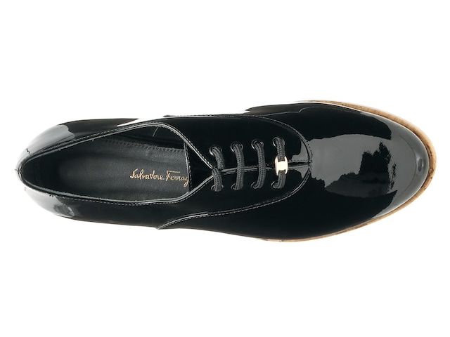 Salvatore Ferragamo, Shoes, Salvatore Ferragamo Size 9 Shiny Black  Leather New