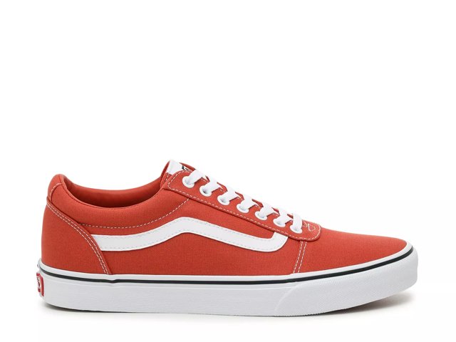 Vans old skool femme orange sales