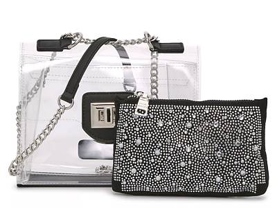 Steve madden silver online purse