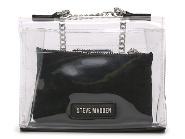 Steve Madden Model Bag Patent Clutch